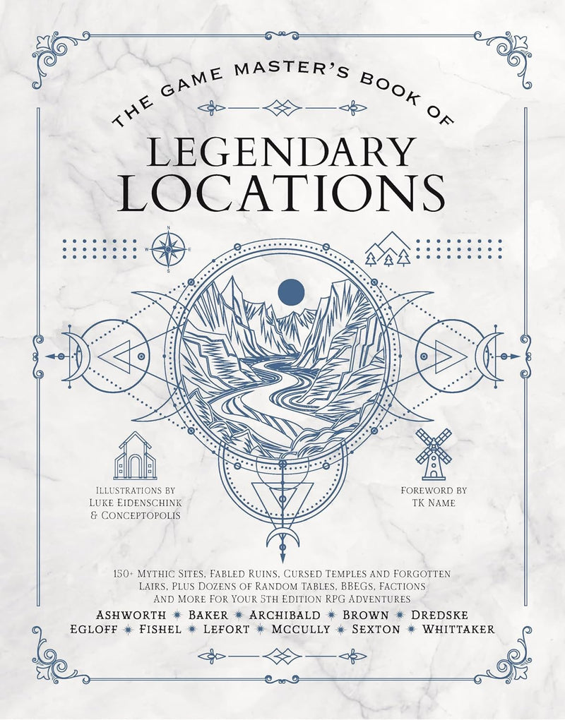 Rpg The Game Master's Book of Legendary Locations