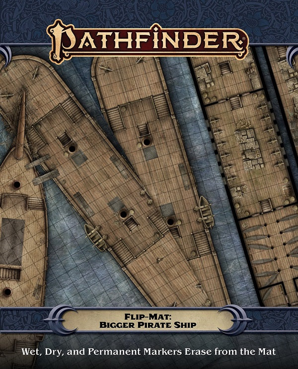 Pathfinder Flip-Mat Bigger Pirate Ship