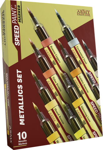 Army Painter Speedpaint Marker Metalics Set