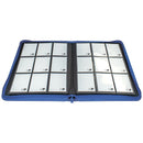 Ultra Pro 9-Pocket Zip Binder Vivid Blue