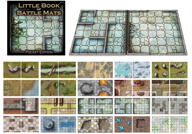 RPG Little Book of Battle Mats Pocket Edition