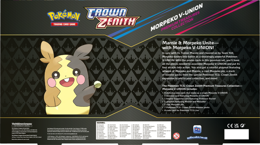 Pokemon Crown Zenith Premium Treasures Collection Pokemon Crown Zenith Premium Treasures Collection