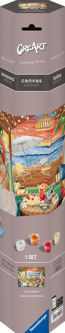CreART Canvas Art - Cozy Cabana