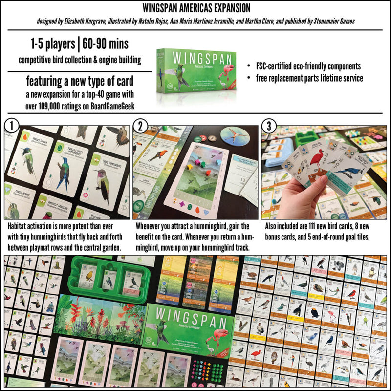 BG Wingspan: Americas Expansion