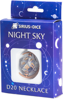 Sirius Dice Night Sky D20 Necklace