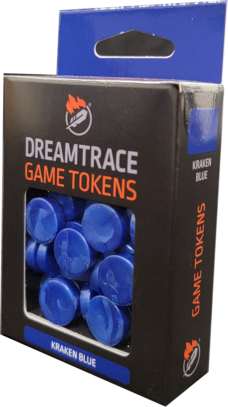 Dreamtrace Gaming Tokens: Kraken Blue