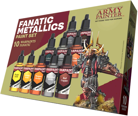 Army Painter Fanatic Metallics Paint Set