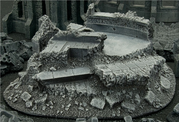 Battlefield in a Box Gothic Buried Monument