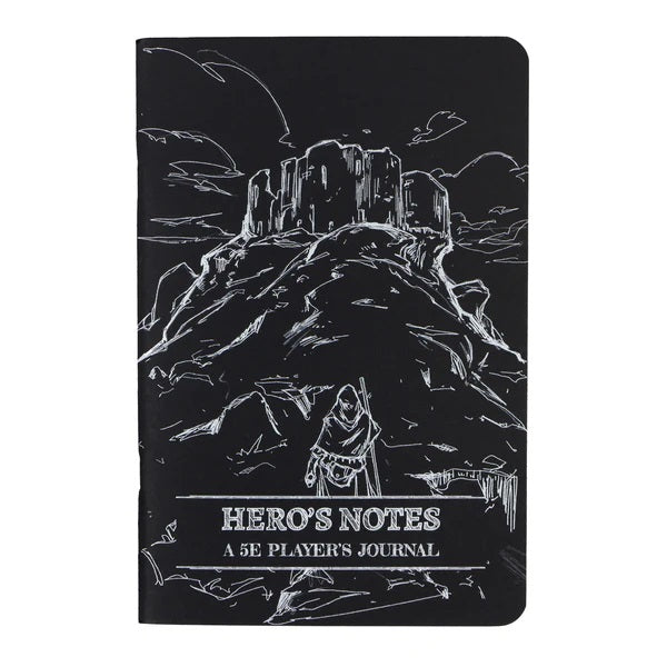 Dungeon Notes Hero's journals 3 Pack Black