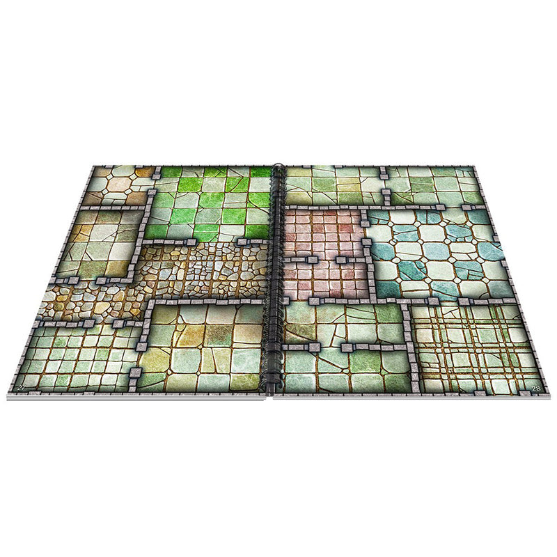 RPG Big Book Of Battle Mats: Cells & Shrines