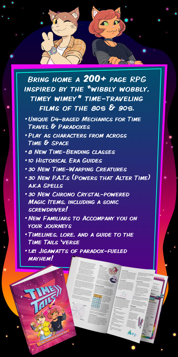 RPG Time Tails Core Rulebook