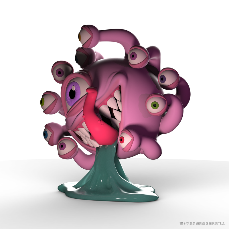 Kidrobot Resin D&D Beholder 7" Glow In The Dark