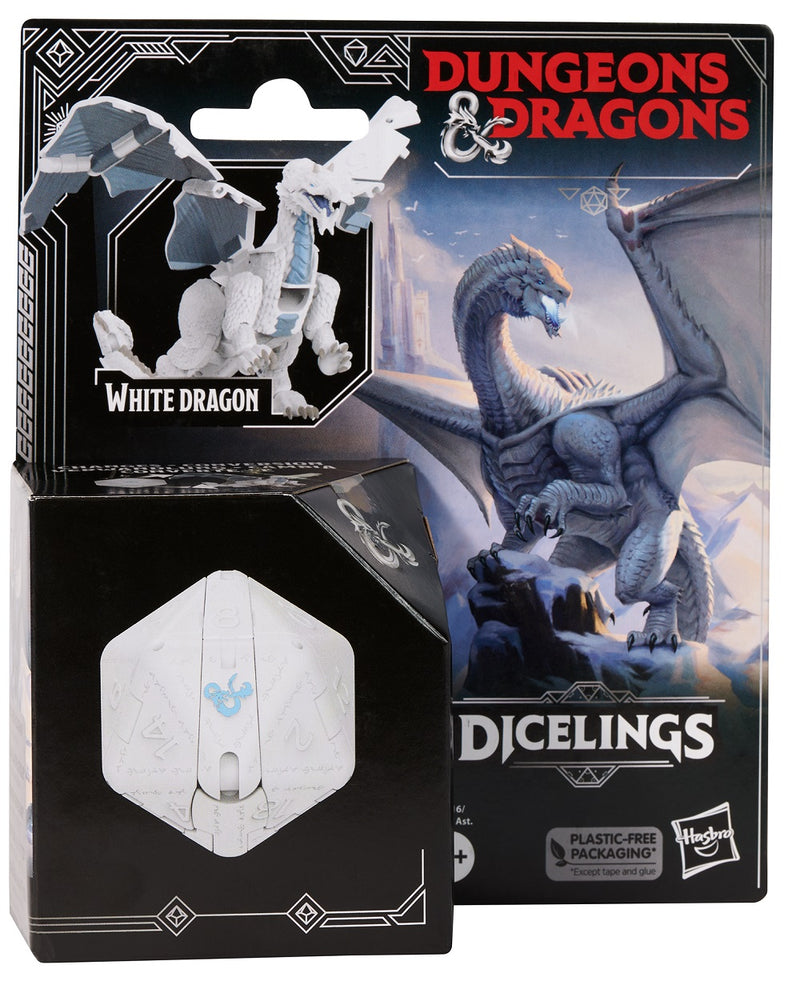 Dungeons and Dragons Honor Among Thieves Dicelings - White Dragon