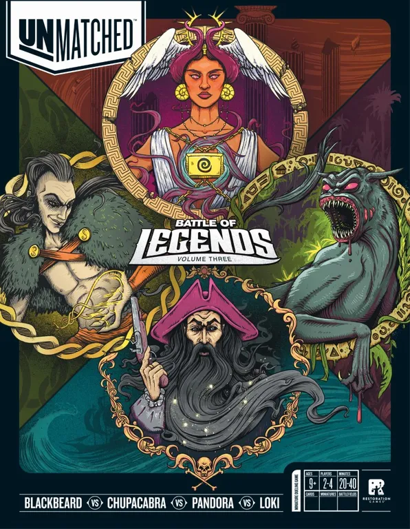 Bg Unmatched: Battle Of Legends Vol. 3
