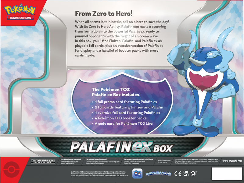 Pokémon Palafin ex Box