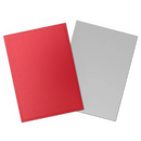 Dragon Shield Sleeves: Matte Dual Crimson And Silver