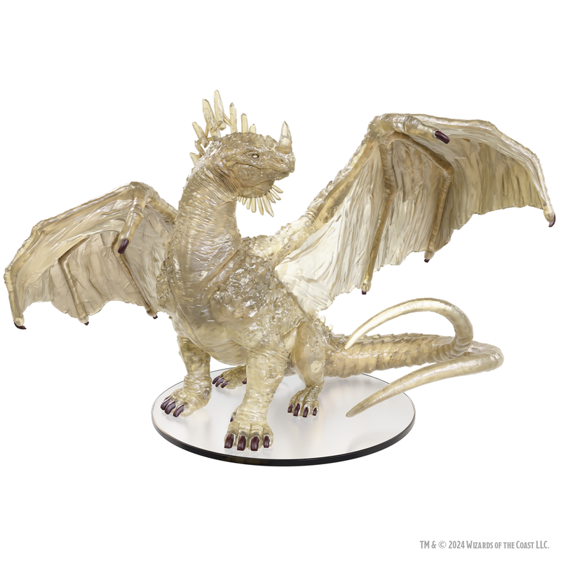 D&D Minis Icons of the Realms Adult Crystal Dragon