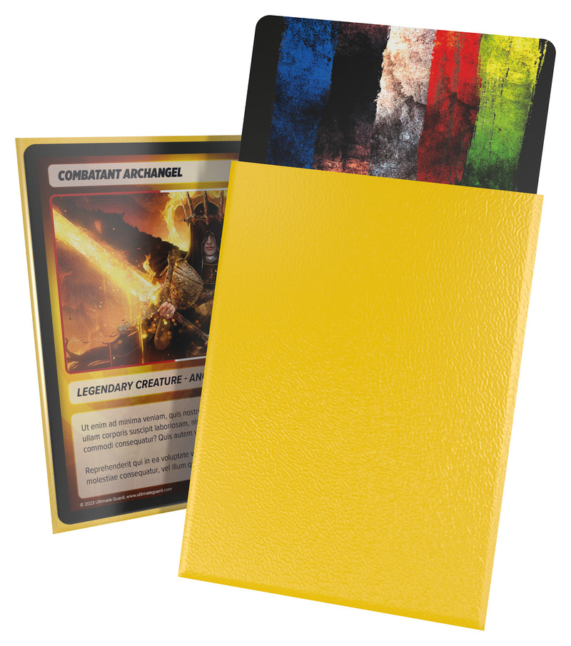 Ultimate Guard Sleeves: Cortex - Standard Matte Yellow (100)