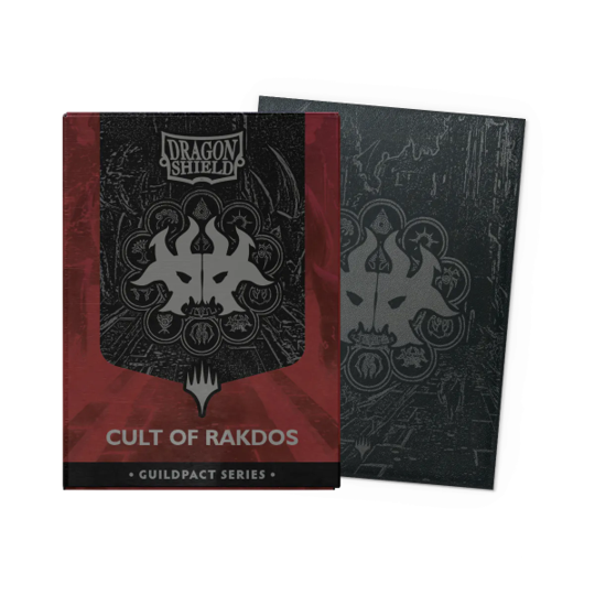 Dragon Shield Sleeves: Dual Matte MTG Guidpact - Cult Of Rakdos