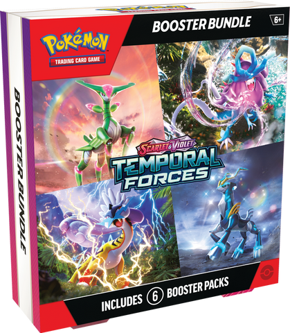 Pokémon SV5 Scarlet & Violet Temporal Forces Booster Bundle