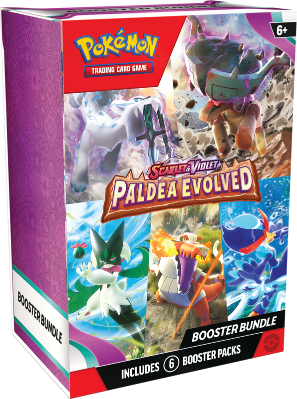 Pokémon SV2 Scarlet & Violet 2 Paldea Evolved Booster Bundle