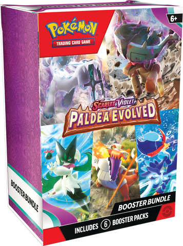 Pokémon SV2 Scarlet & Violet 2 Paldea Evolved Booster Bundle