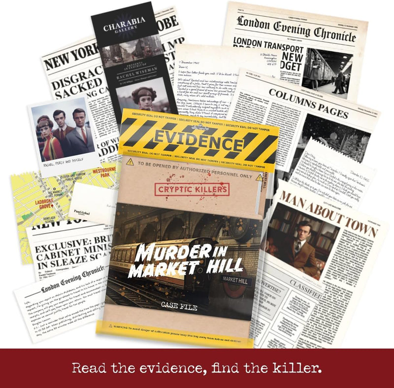PG Cryptic Killers: Murder In Market Hall