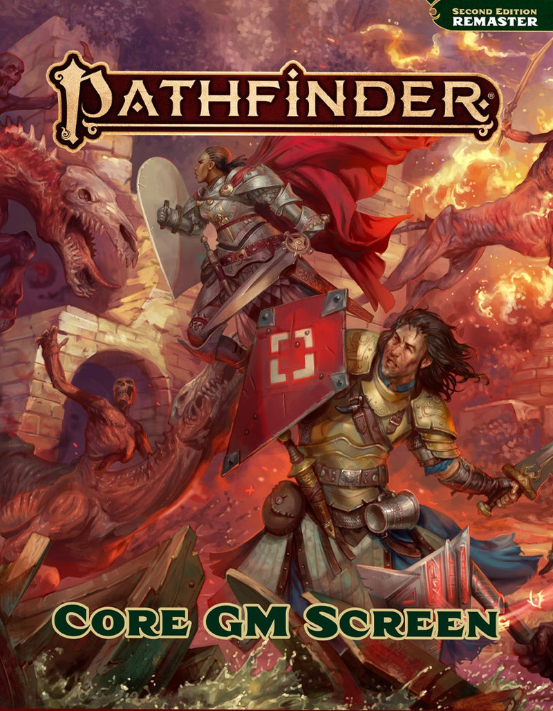 Pathfinder 2E Remaster GM Screen