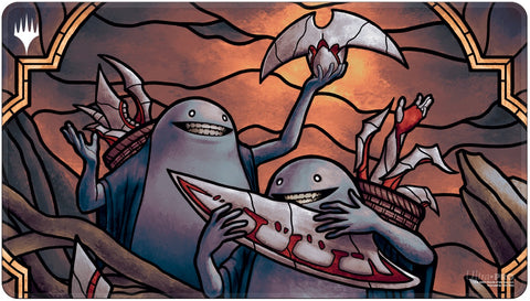 UP Playmat March of the Machine Aftermath White Stitch V3