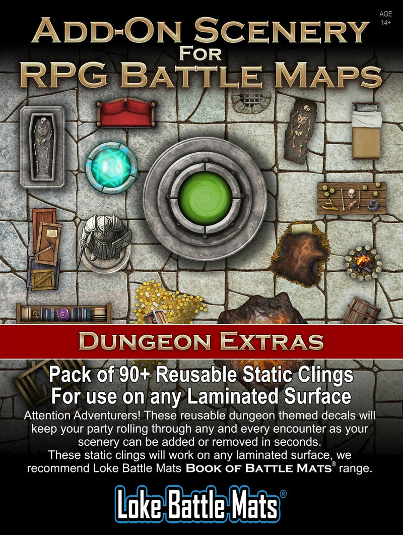 RPG Add On Scenery for RPG Maps - Dungeon Extras