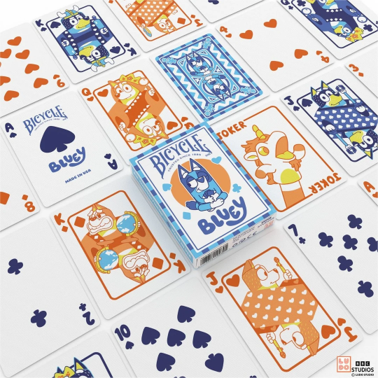 Playing Cards Bicycle - Bluey
