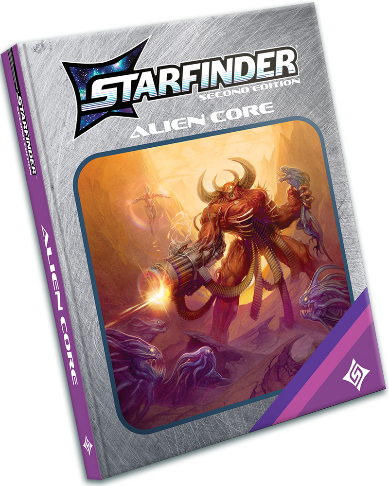 Starfinder 2E Alien Core Retailer Cover Edition