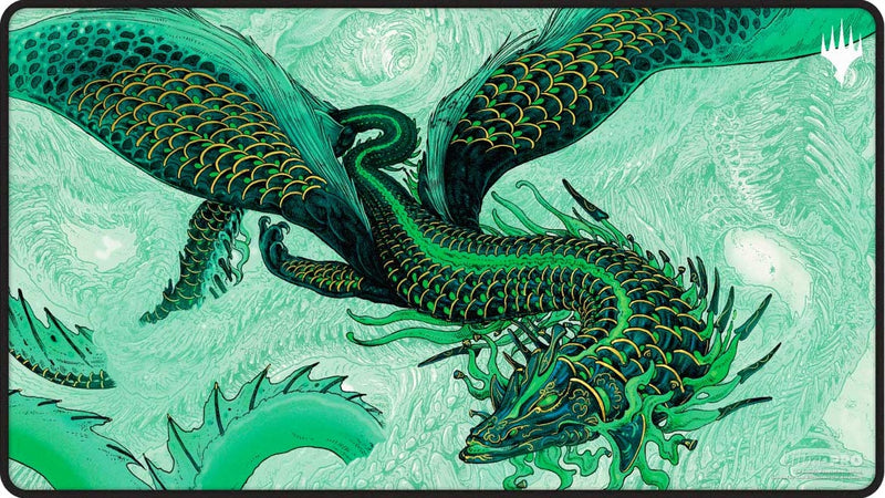 Playmat MTG Return To Tarkir Sultai Black Stitched