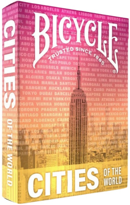 Playing Cards Bicycle Cities of the World