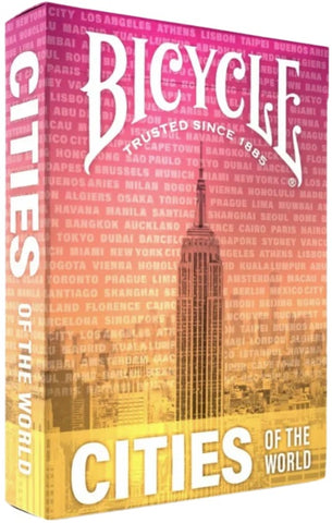 Playing Cards Bicycle Cities of the World