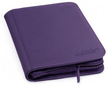 Ultimate Guard Zipfolio Xenoskin 8-Pocket Purple