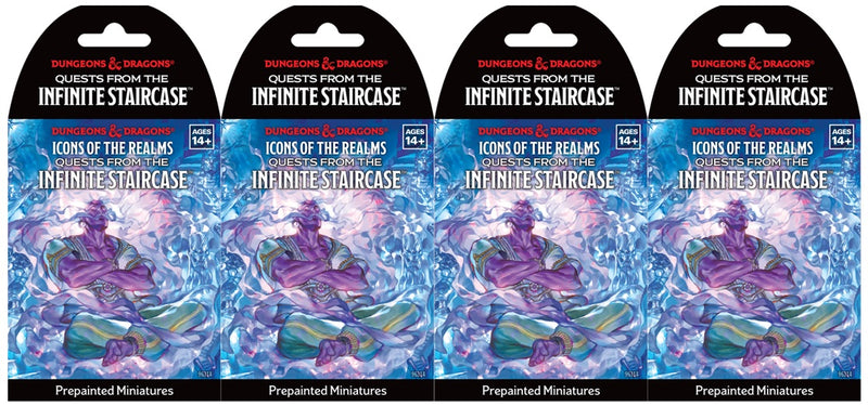 Wizkids D&D Minis Icons of the Realms 33: Quests from the Infinite Staircase Booster Brick