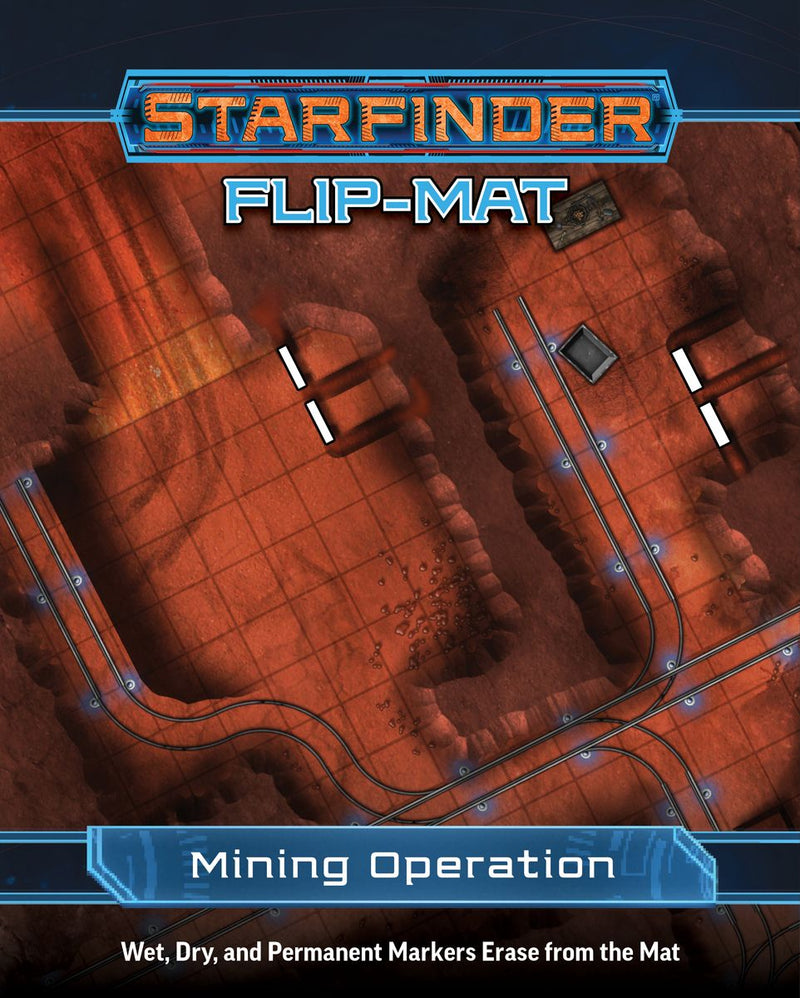 Starfinder Flip-Mat Mining Operation