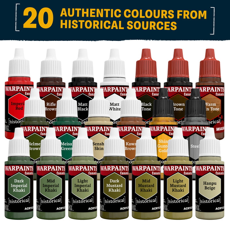 Army Painter Fanatic Historical: WWII Imperial Japanese Paint Set