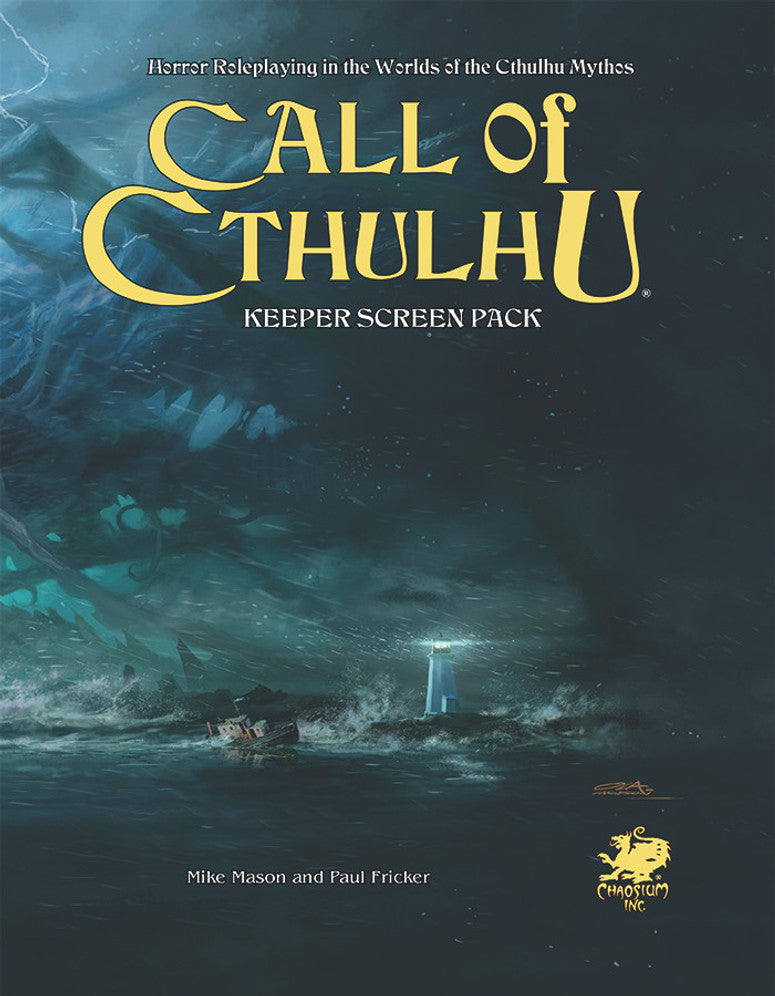 RPG Call Of Cthulhu 50th Anniversary Slipcase Set