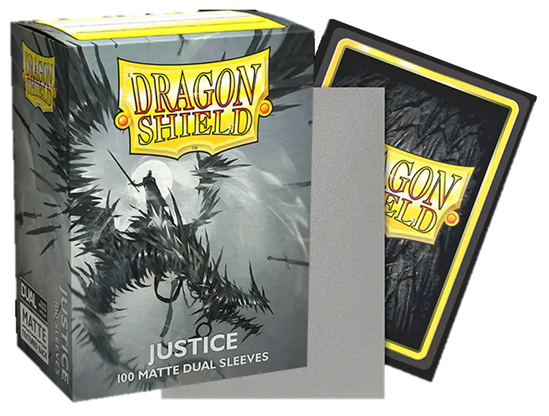 Dragon Shield Sleeves: Matte Dual Justice(100)