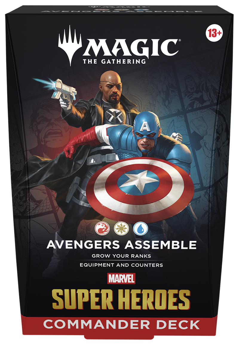 *Pre-Order* MTG Marvel Super Heroes Commander Deck (Set of 4) *Releases June 26th*