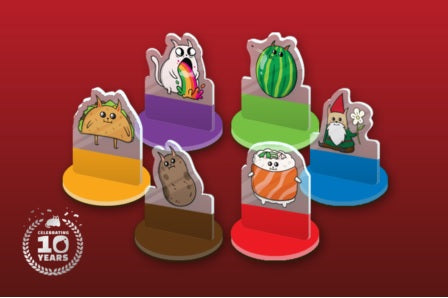 Pg Exploding Kittens The Board Game Acrylic Meeples
