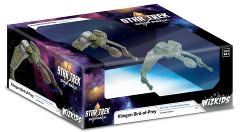 Wizkids Minis Star Trek 87644 Bird-Of-Prey Cloaked And Uncloaked