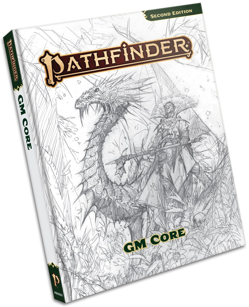 Pathfinder 2E Remaster GM Core Sketch Cover