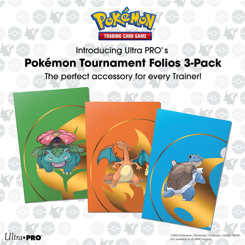 Card Portfolio UP Pokemon Folio Tournament 3 Pack