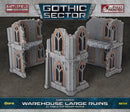 Battlefield in a Box Gothic Sector Castograd Warehouse Big Ruins