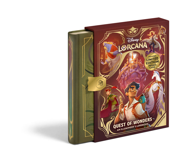 Disney Lorcana Quest of Wonders an Illumineer's Lorebook