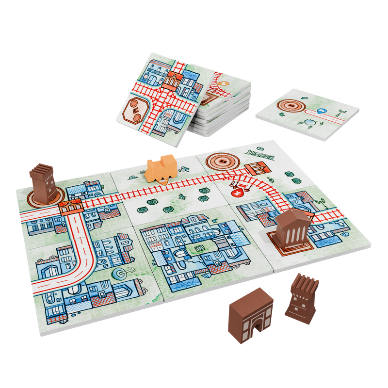 BG Railroad Tiles - Monuments Expansion