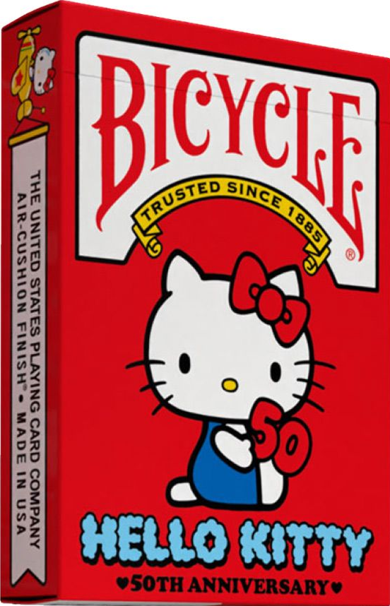 Playing Cards Bicycle Hello Kitty 50th Anniversary